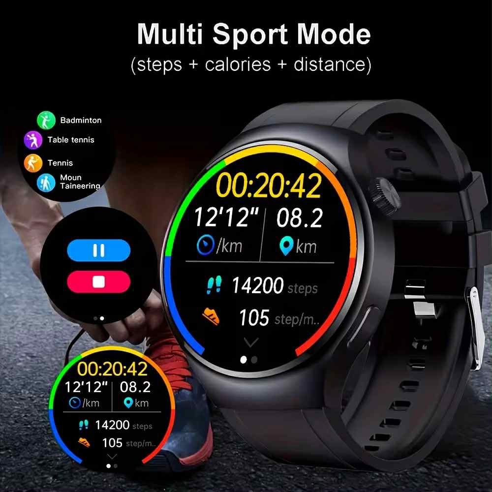 Black Smartwatch with Advanced Features - Picture 8 of 11
